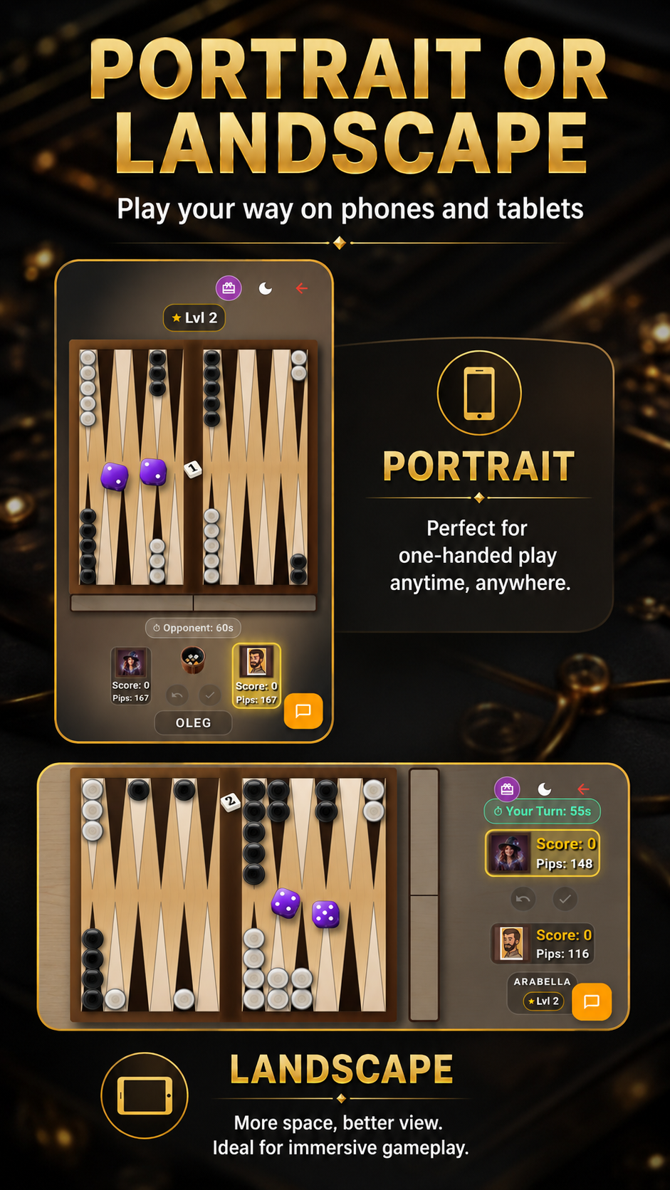 Portrait & Landscape Adaptive